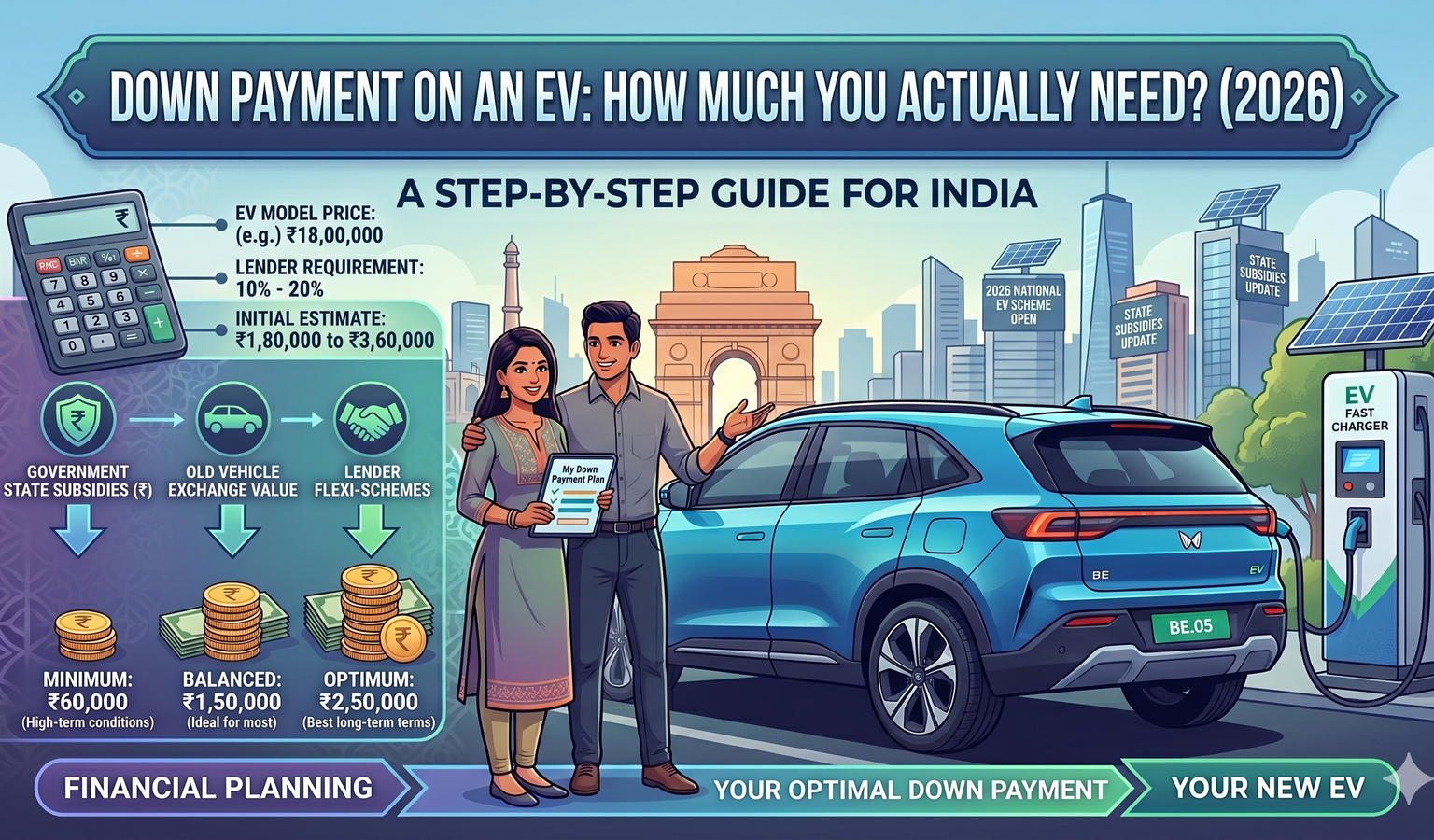 Down Payment on an EV: How Much You Actually Need